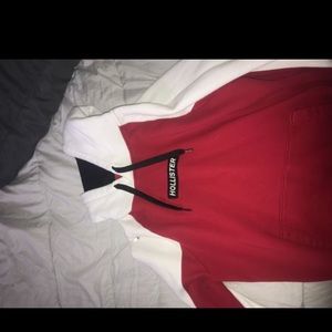 Hollister box logo hoodie